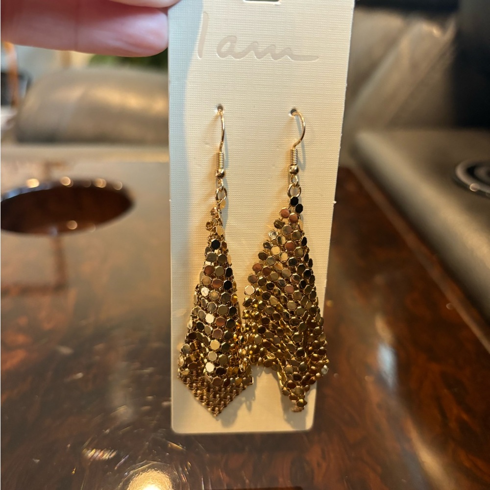 Gold Dangle Earrings